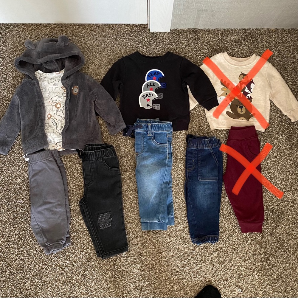 baby boy clothing bundle 6-9m
